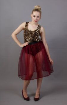 Wine Net Petticoat