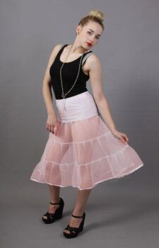 Baby Pink Petticoat Tiered