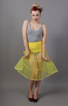 Primrose Yellow Petticoat Tiered