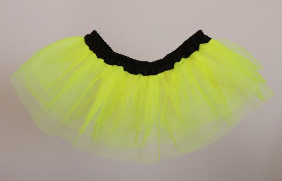 <!-- 037 -->Flo Neon Yellow Tutu