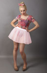 Short Baby Pink Net Skirt