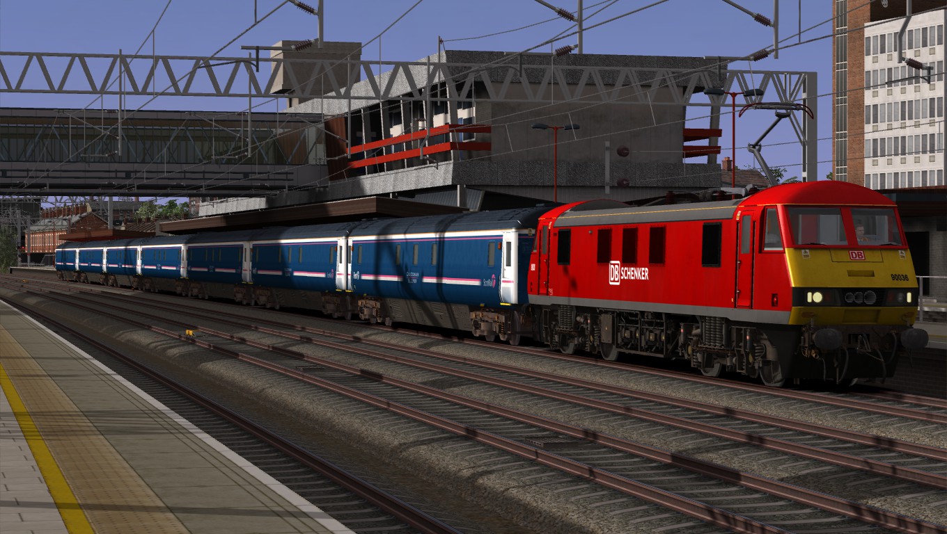 Image showing screenshot taken from a free DPSimulation scenario pack for this route