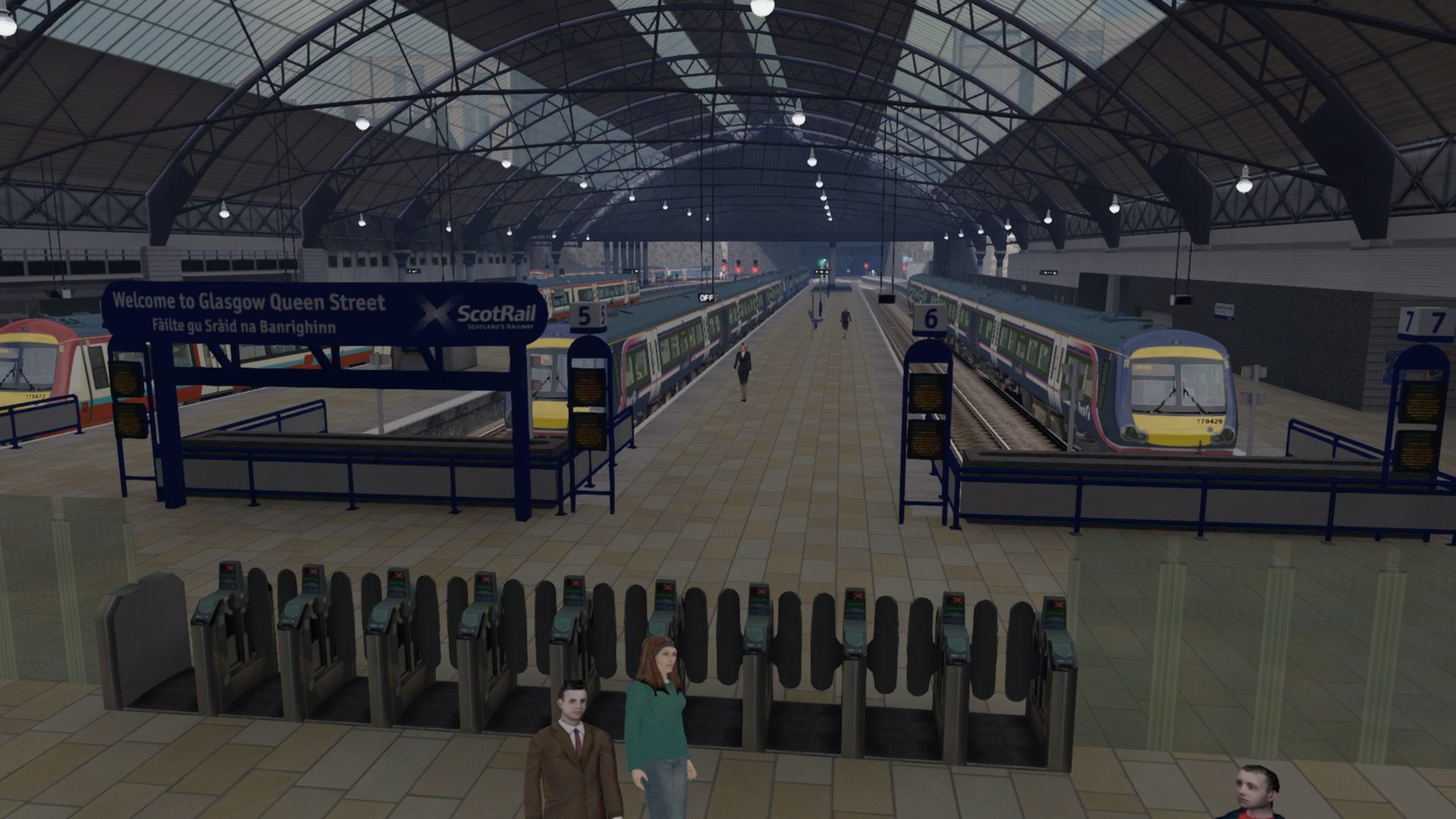 Train Simulator Edinburgh to Glasgow