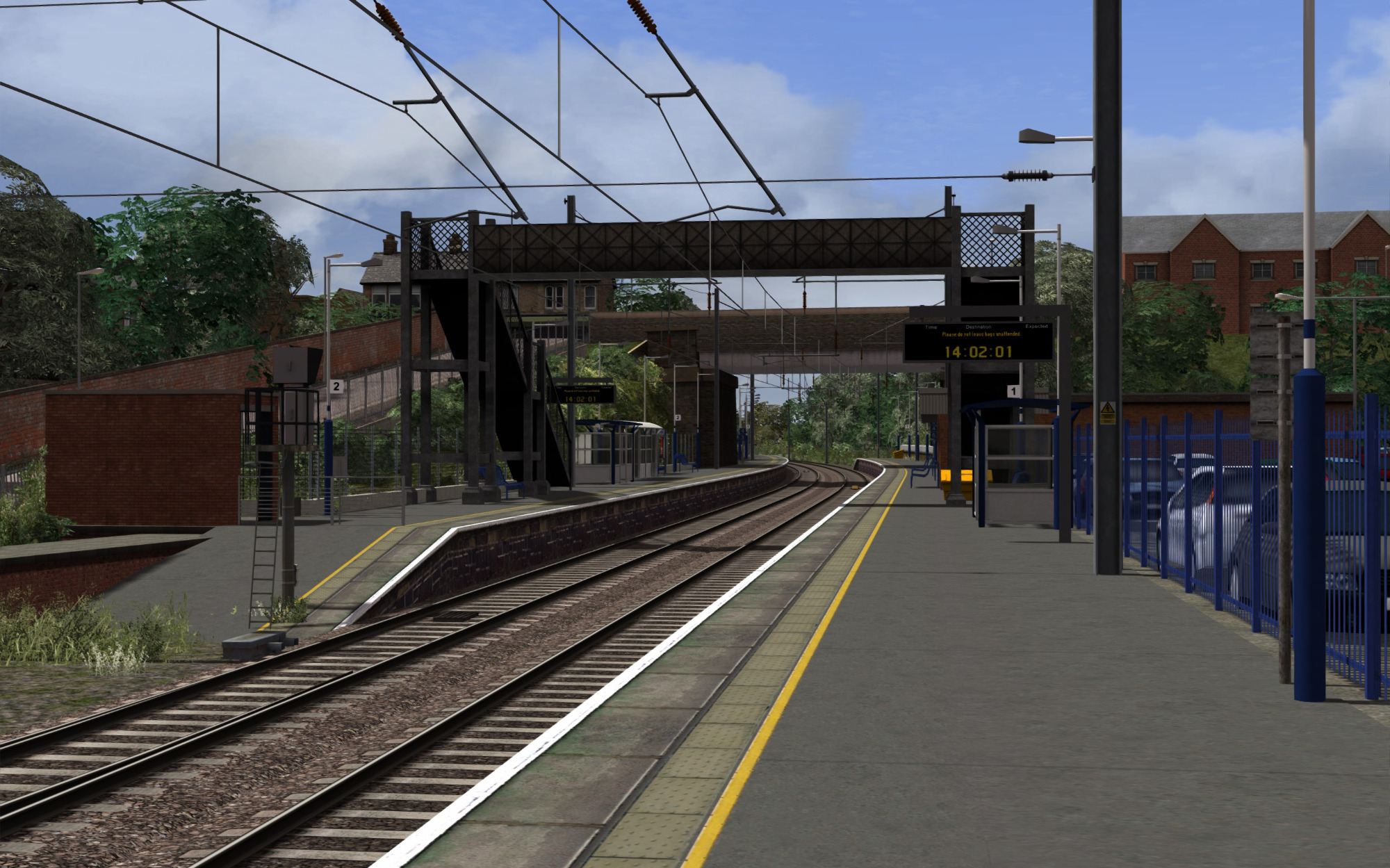 Image showing screenshot of the free ECML South: Royston Extension route from DPSimulation