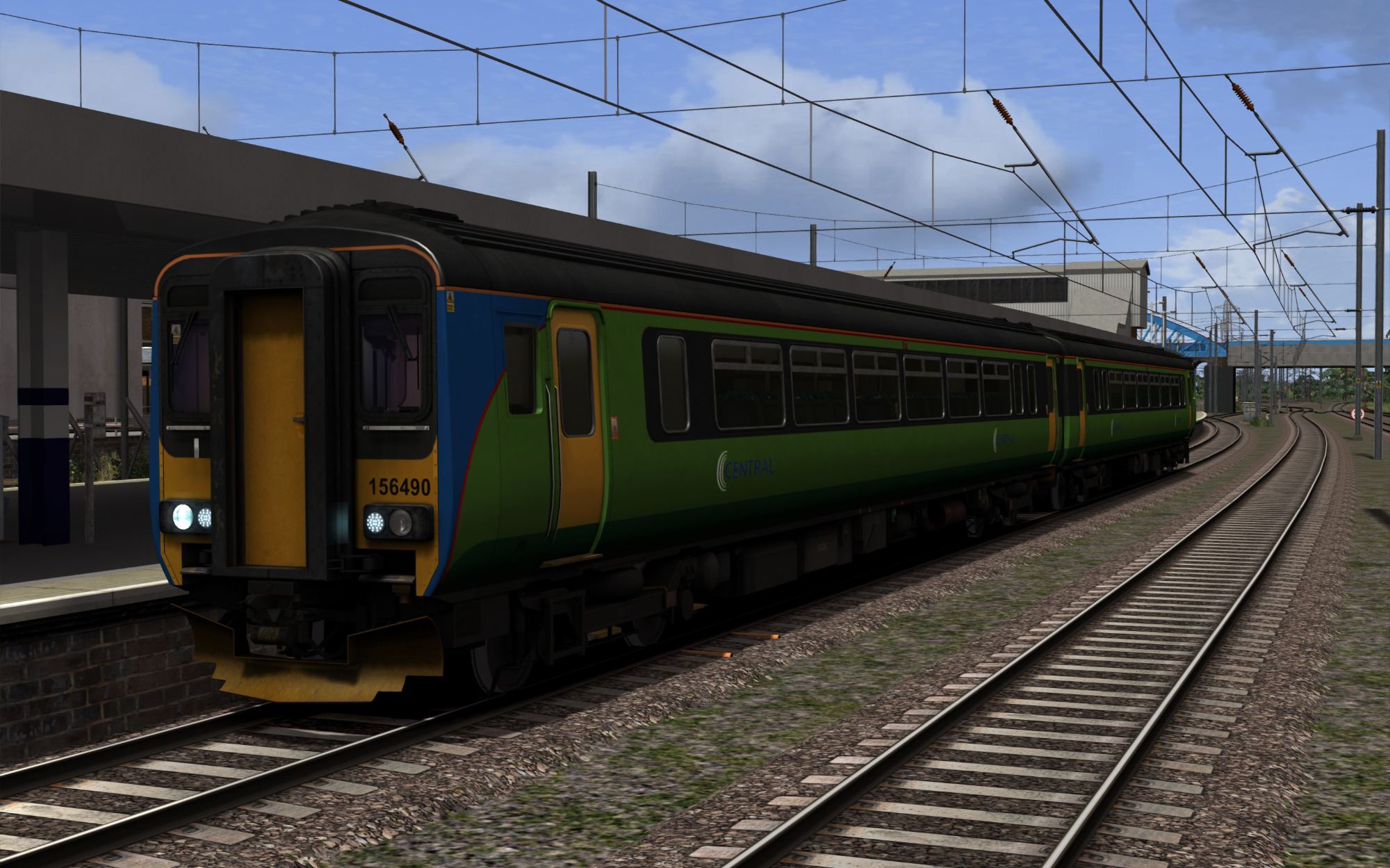 Image showing screenshot of the free Class 156 branding pack from DPSimulation