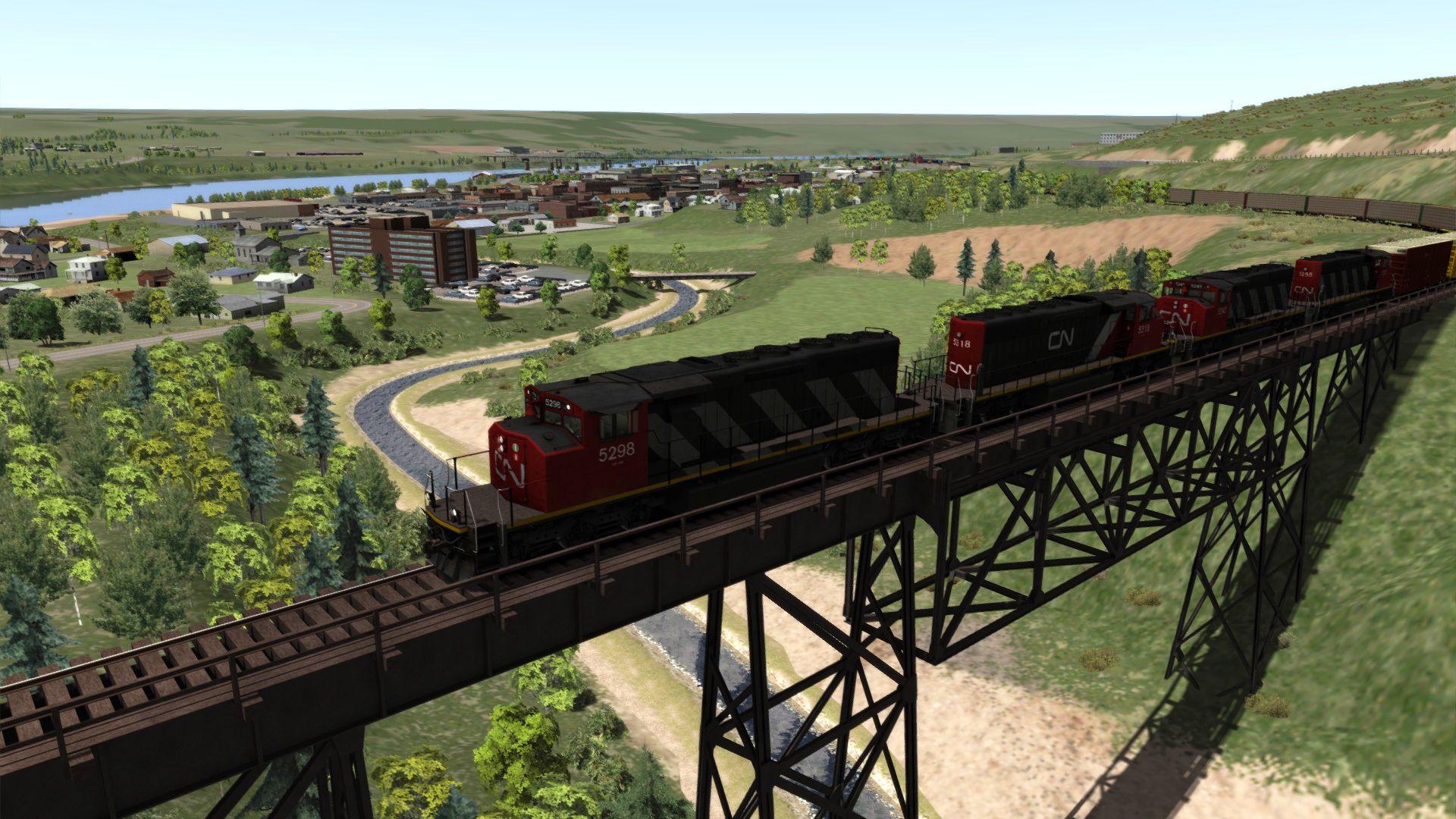 Train Simulator Canadian National Peace River