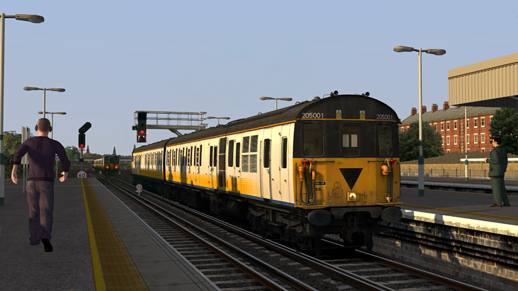 Image showing screenshot of one of the liveries featured in the Armstrong Powerhouse Class 205 'Thumper' Pack
