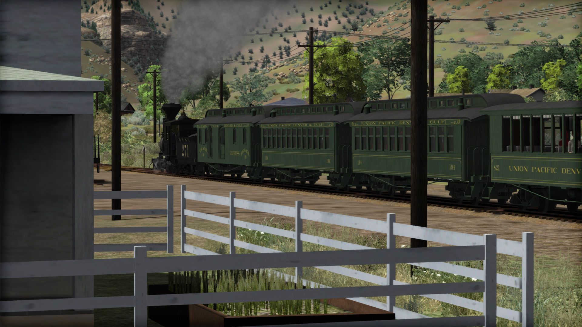 Image showing screenshot from one of the Clear Creak Narrow Gauge Expansion Packs