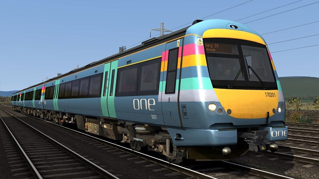 Image showing screenshot of one of the liveries featured in the Armstrong Powerhouse Class 170 Enhancement Pack