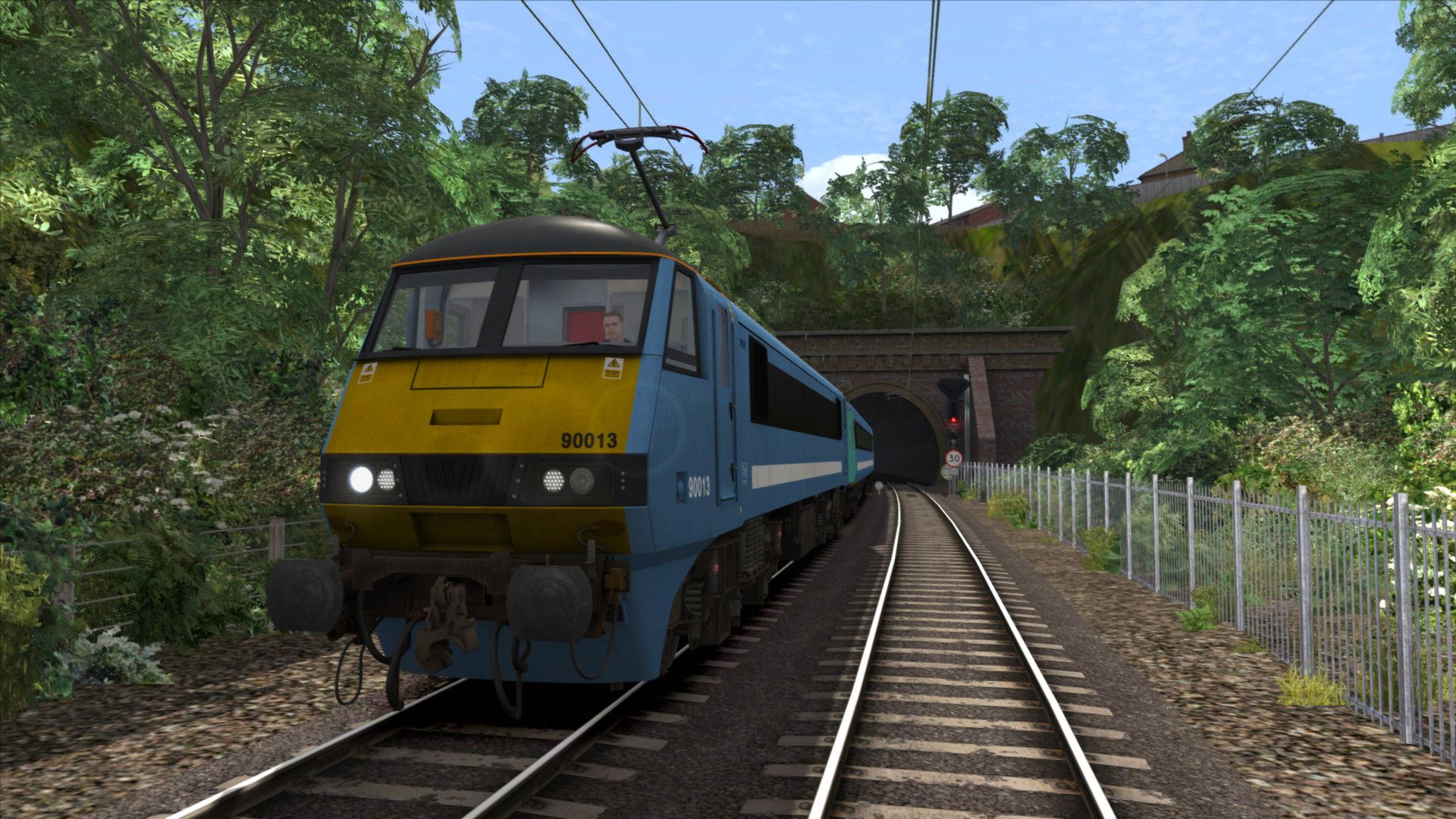Train Simulator Class 90 GEML