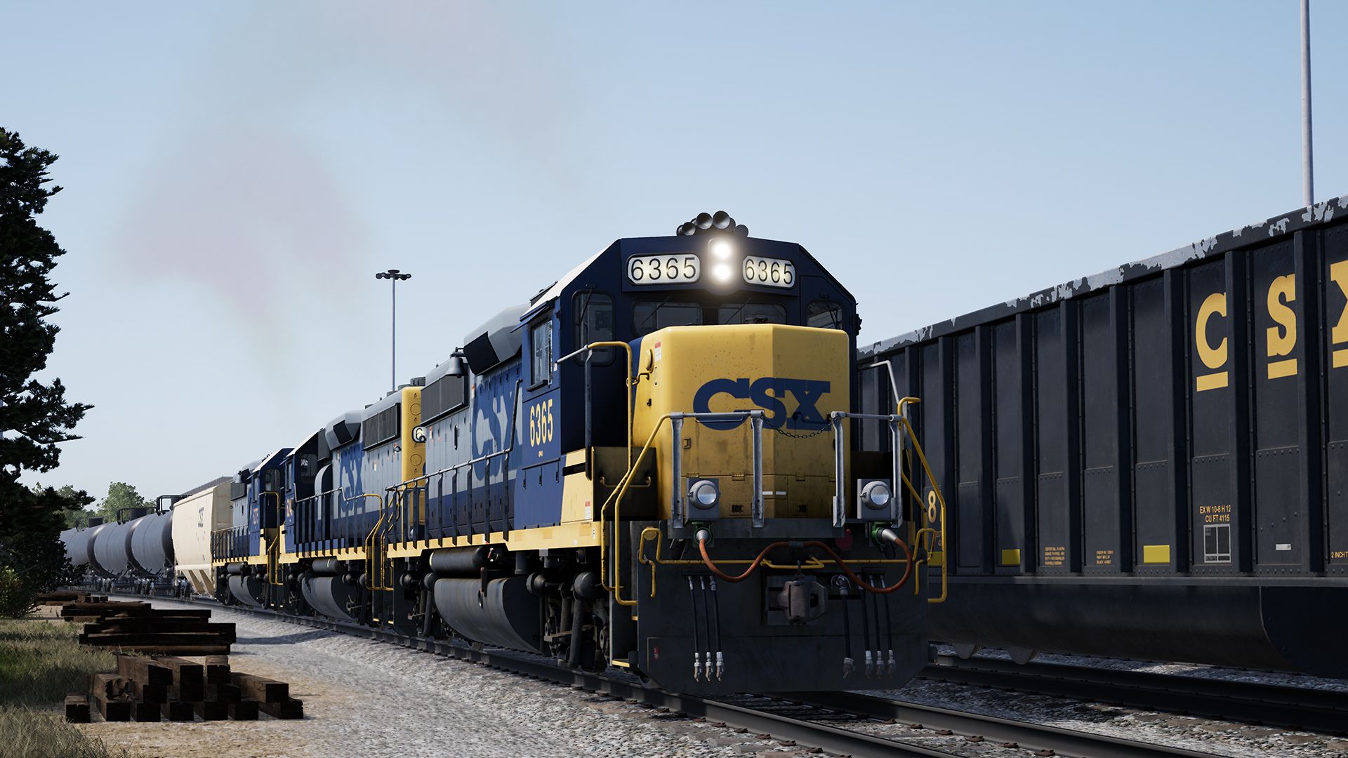 Image showing a screenshot of the GP40-2 locomotive in Train Sim World