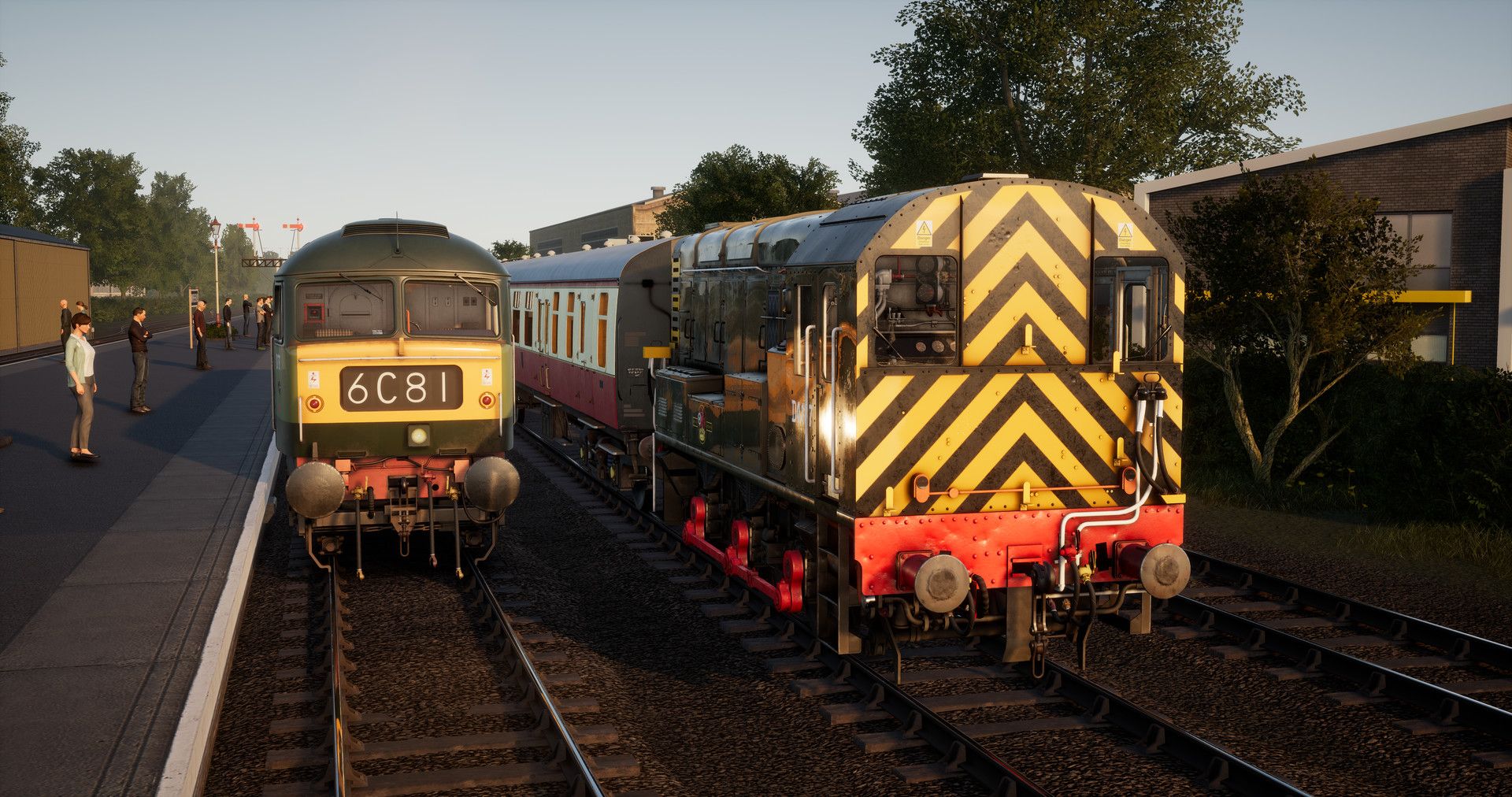 Image showing screenshot of the West Somerset Railway route for Train Sim World