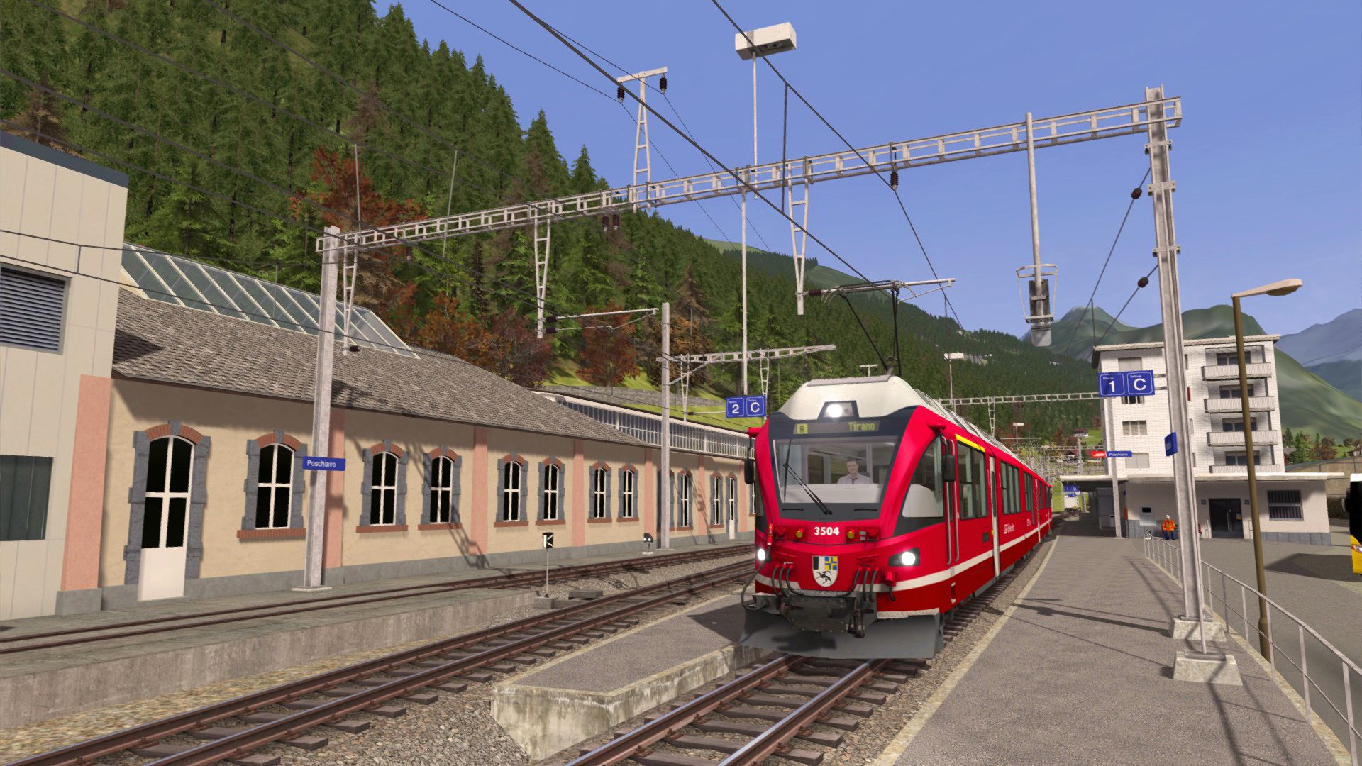 Train Simulator Bernina Pass: St Moritz - Poschiavo