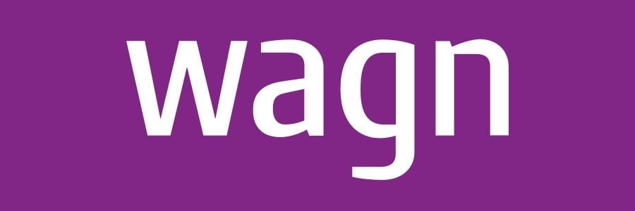 Image showing the West Anglia Great Northern (WAGN) logo.