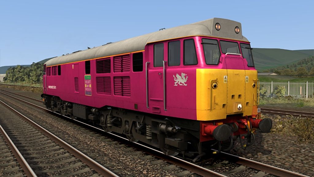 Image showing screenshot of Class 31 locomotives featured in the Armstrong Powerhouse Class 31 Enhancement Pack