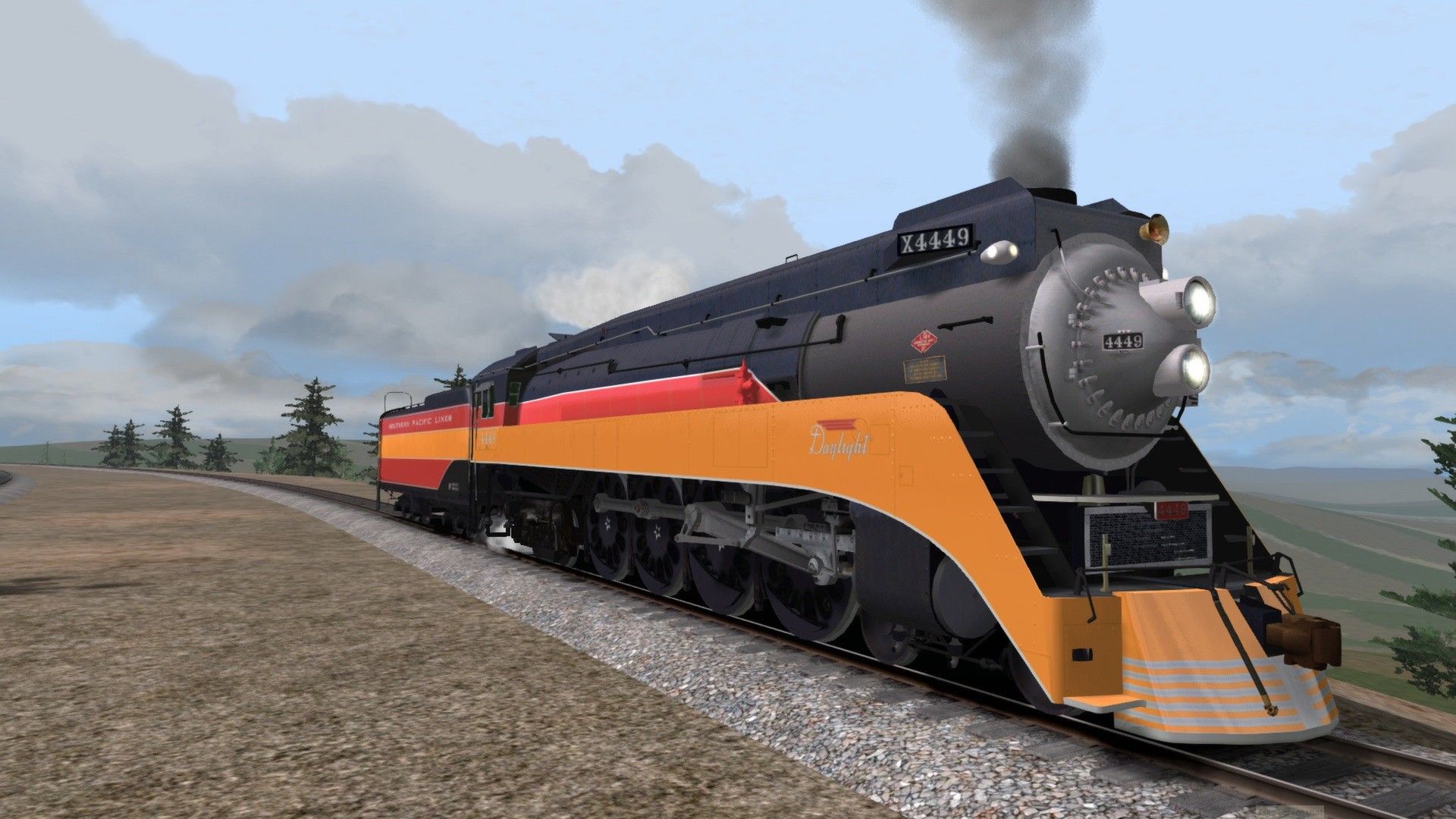 Train Simulator Southern Pacific GS-4