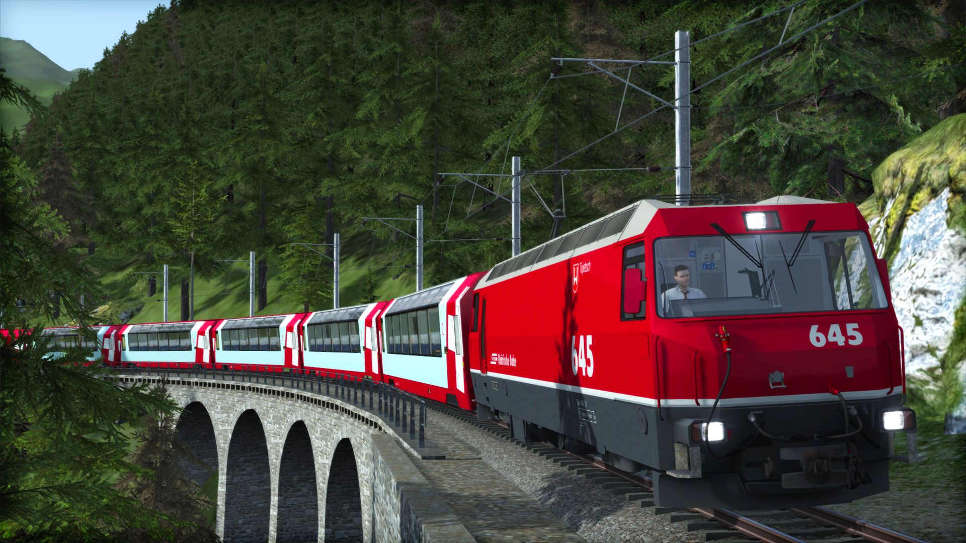 Train Simulator Albula Line: St Moritz - Thusis