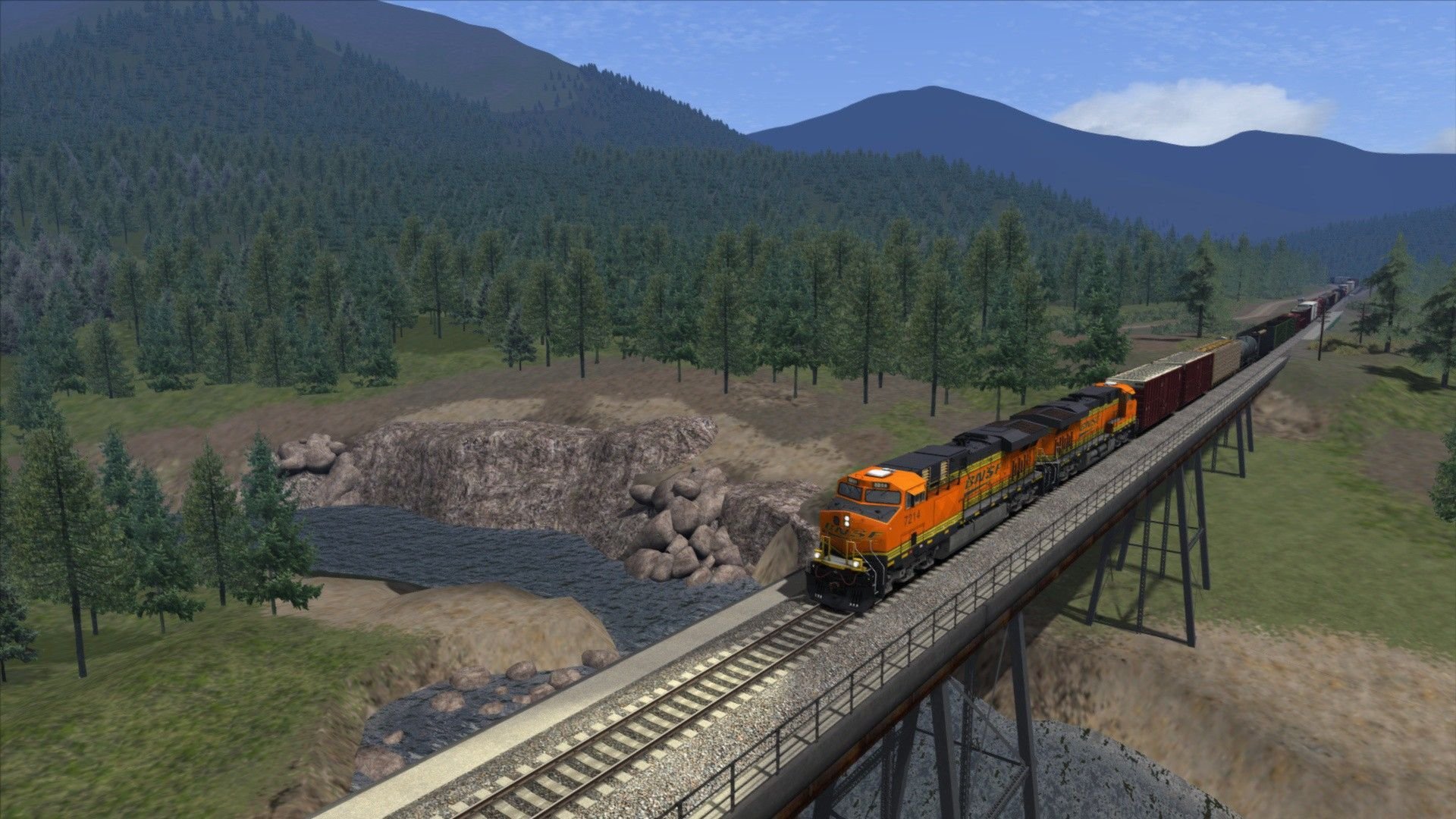 Train Simulator Marias Pass