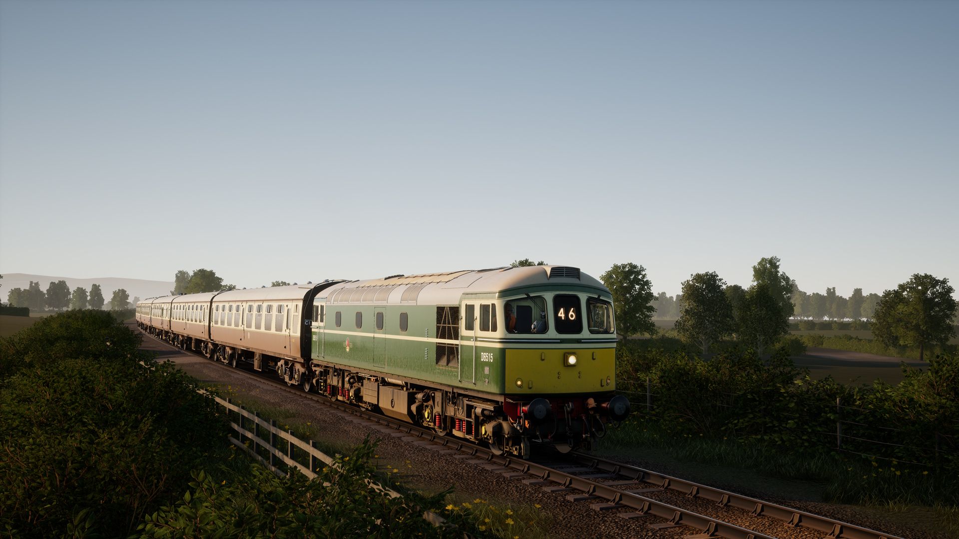 Image showing screenshot of the Class 33 locomotive in Train Sim World