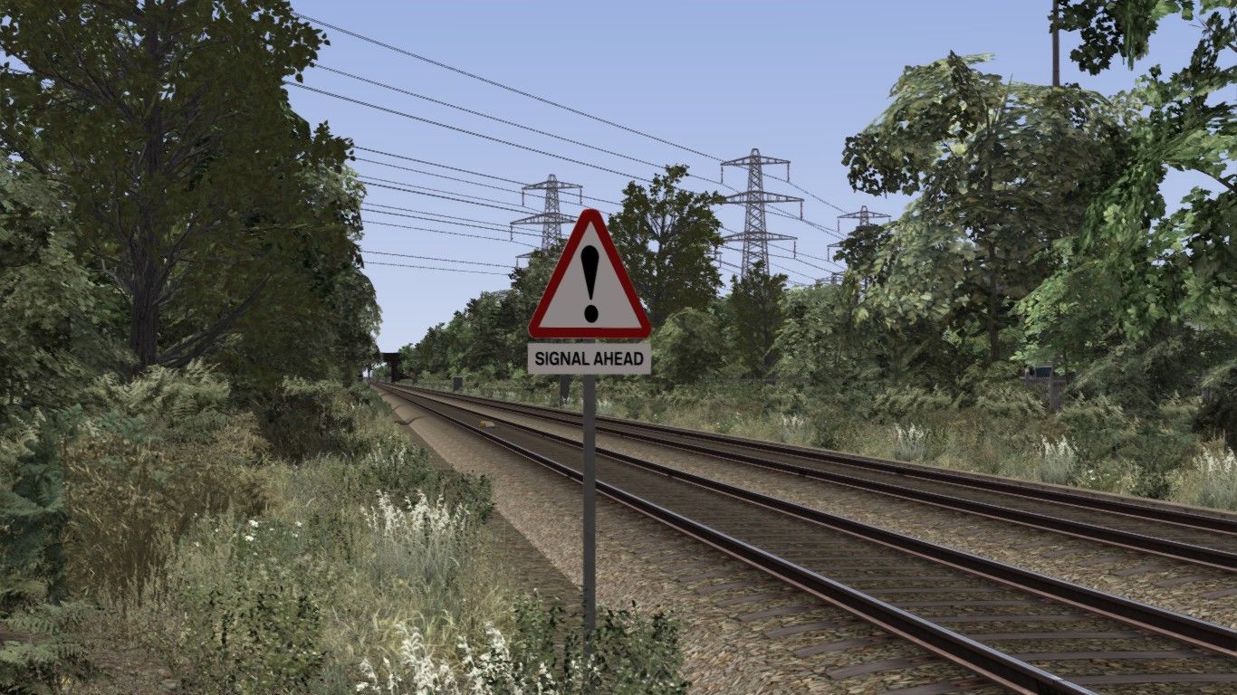 Image depicting a signal ahead warning sign.