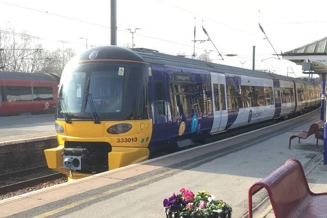 Image showing refurbished Class 333 EMU