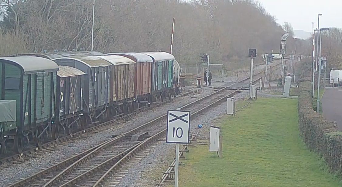 Clickable image taking you to the West Somerset Railway webcam
