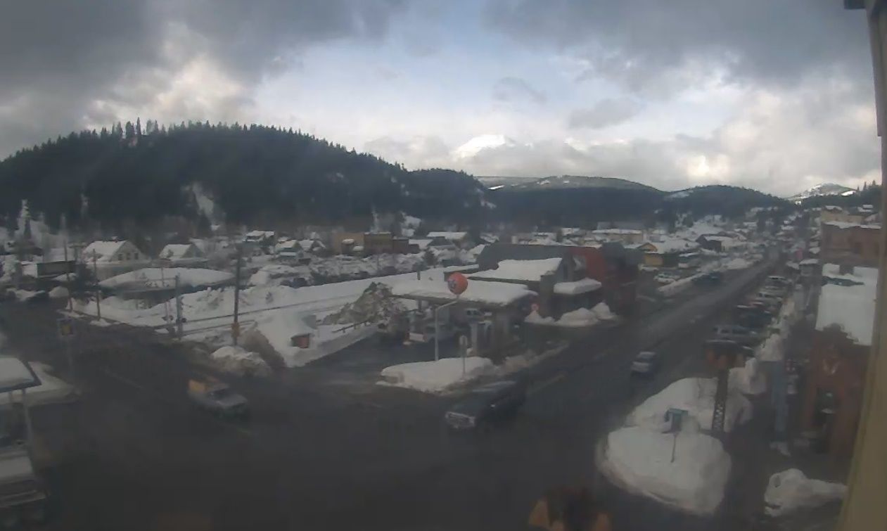 Clickable image taking you to the Truckee webcam