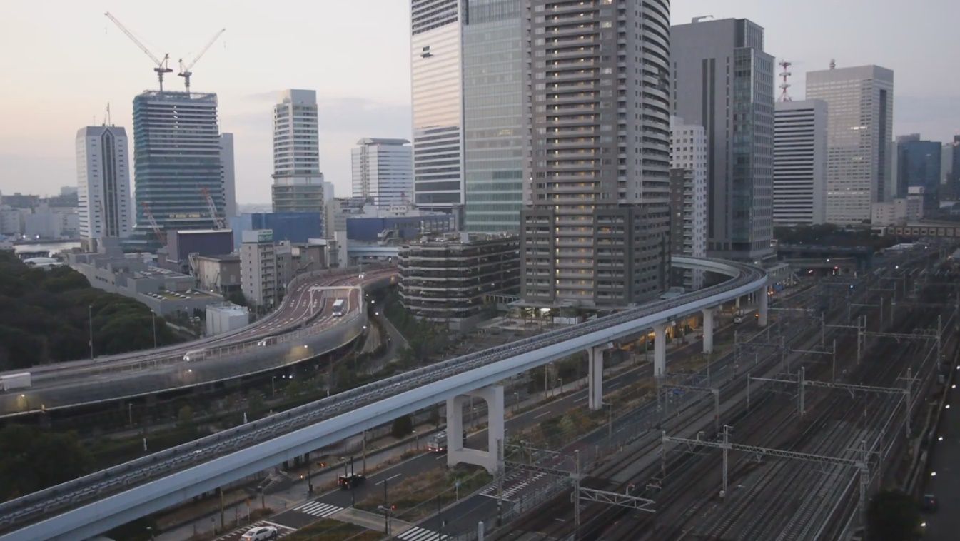 Clickable image taking you to the Tokyo-Minato webcam