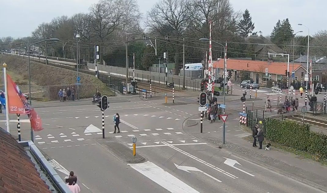 Clickable image taking you to the Mierlo-Hout webcam