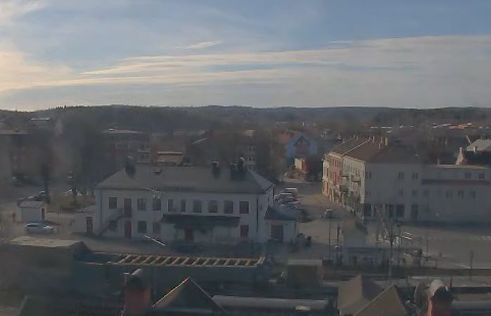 Clickable image taking you to the Lindesberg webcam