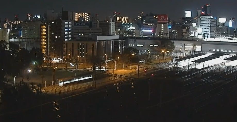 Clickable image taking you to the Osaka webcam