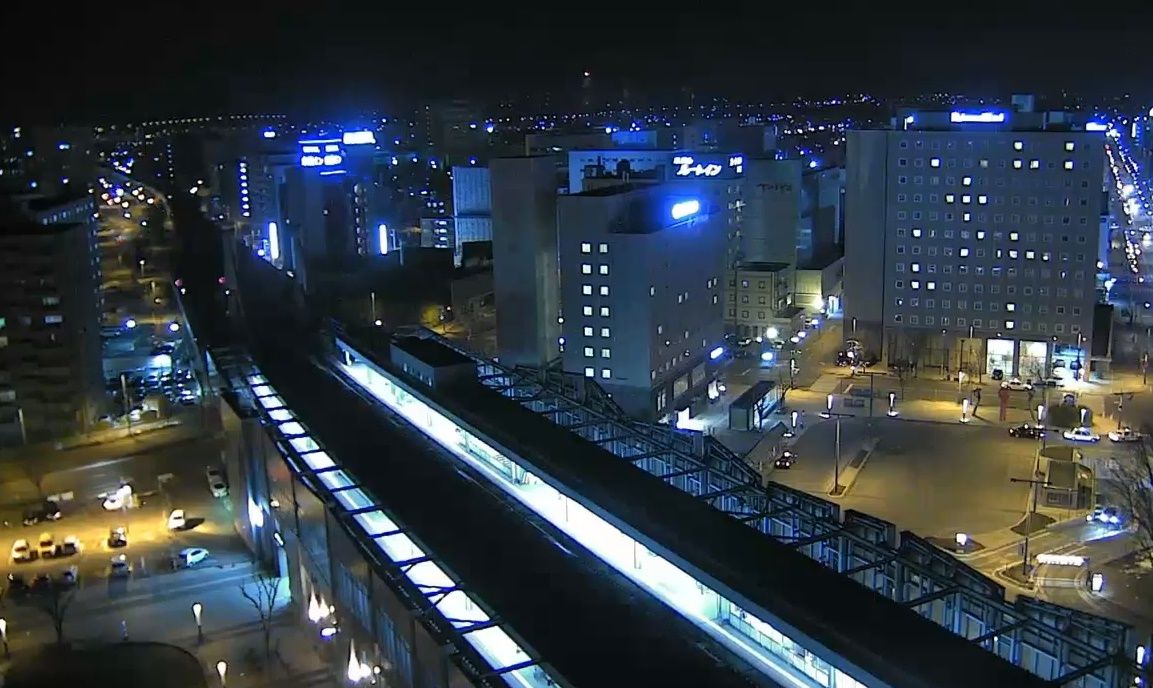 Clickable image taking you to the Obihiro webcam