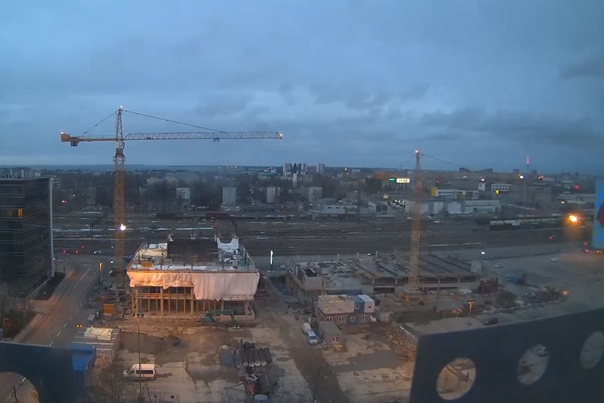 Clickable image taking you to the Tallinn webcam