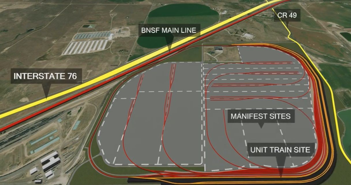 Image showing overview of new logistics center