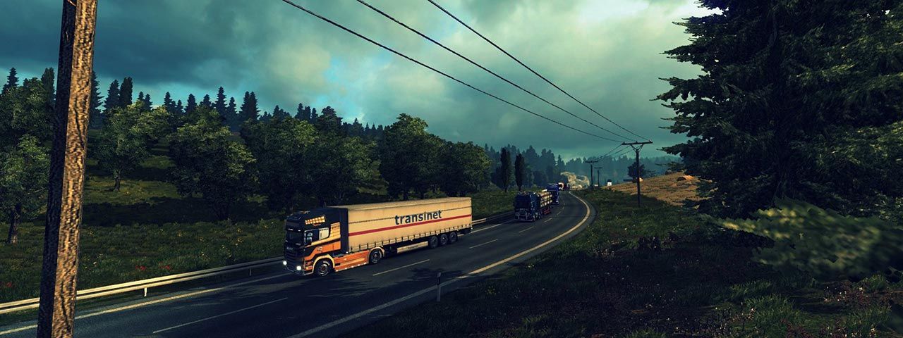 Image showing gameplay from Euro Truck Simulator 2