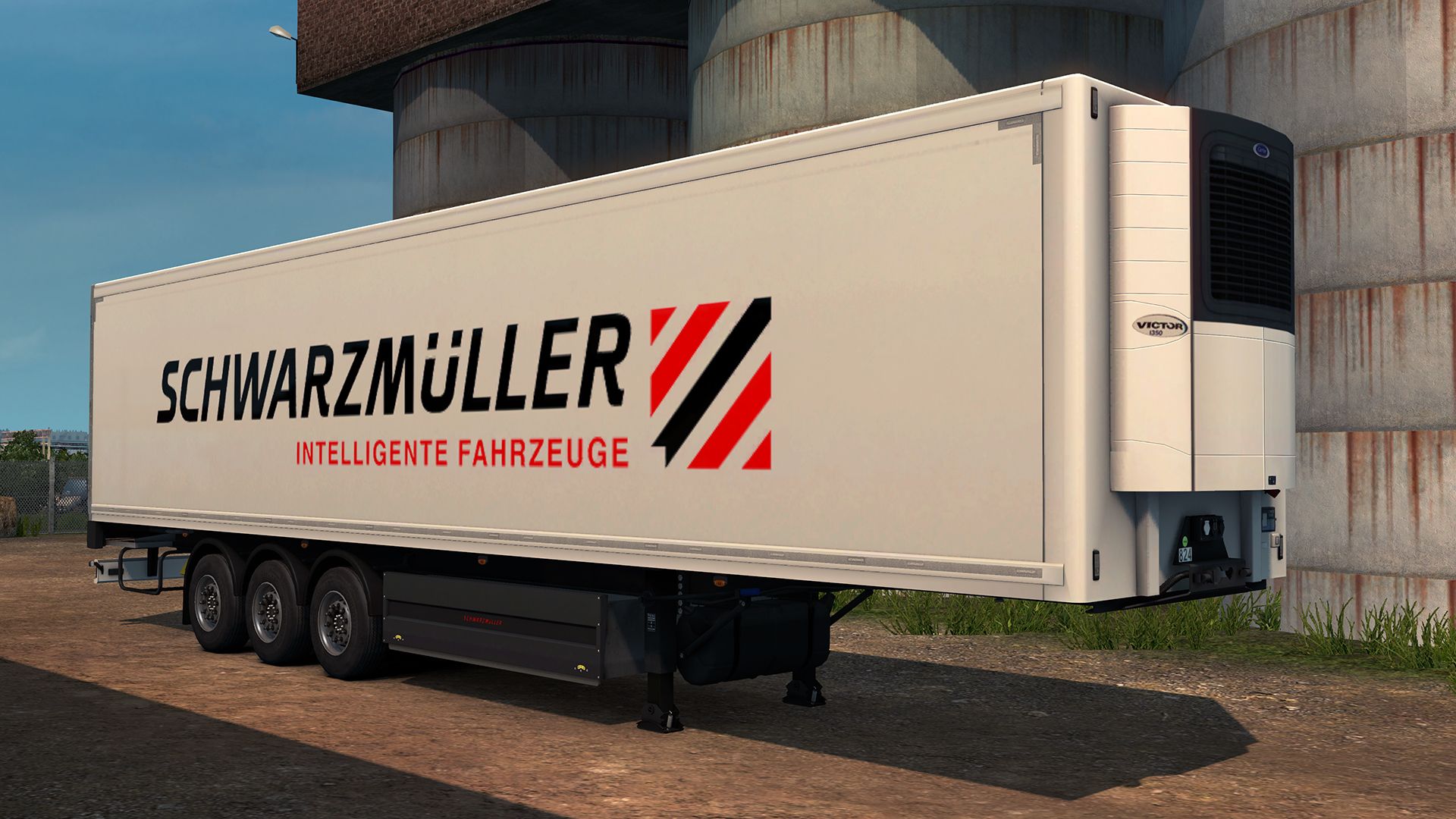 Euro Truck Simulator 2 - SchwarzmÃ¼ller Trailer Pack