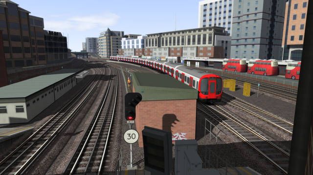 Image showing screenshot of the London - Aylesbury extension for the Chiltern Main Line route