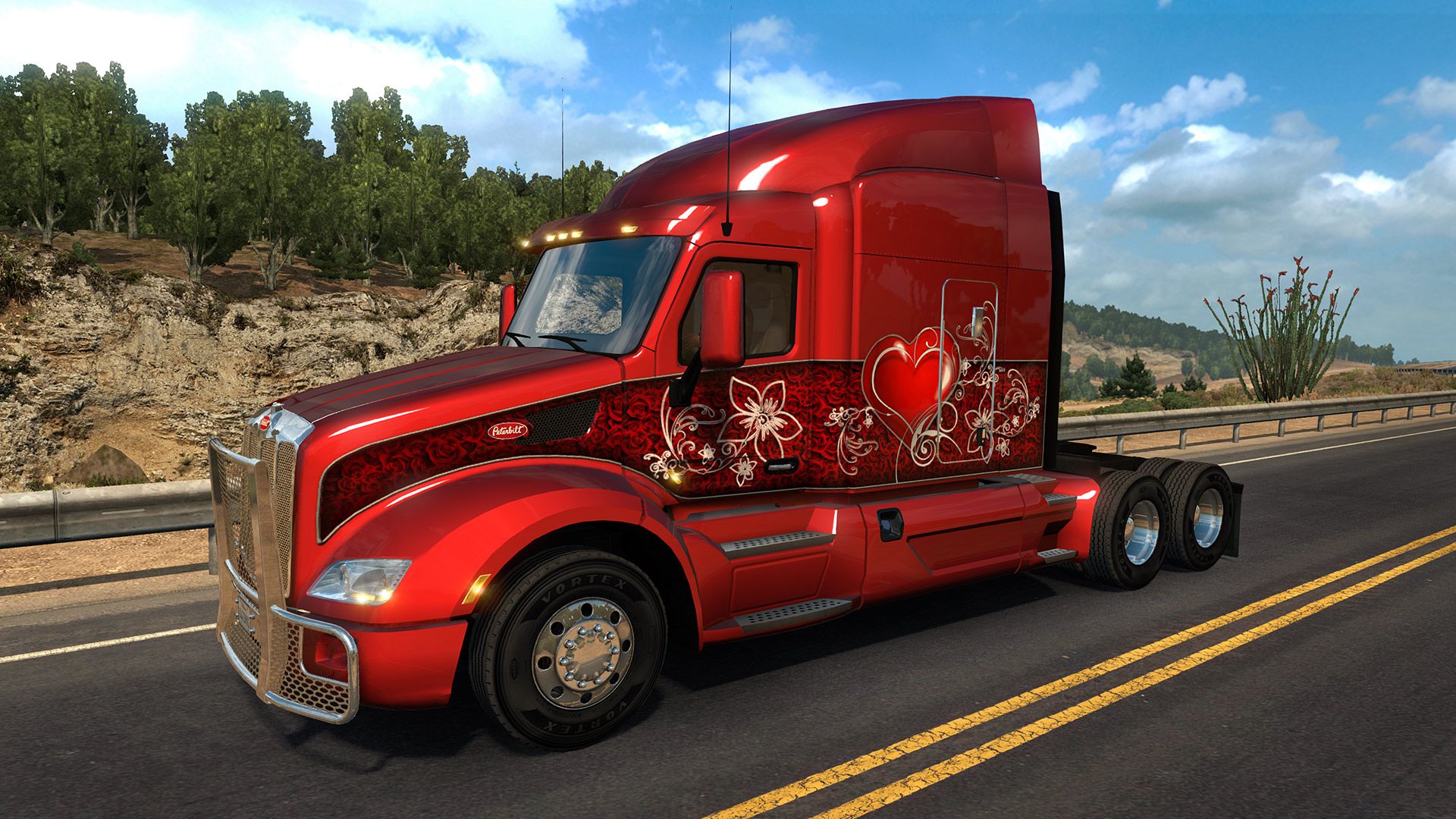 American Truck Simulator - Valentine's Paint  Jobs Pack