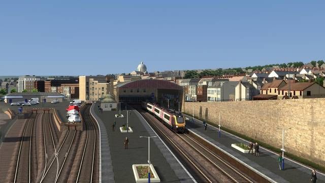Image showing screenshot of the Cornish Main Line extension to the Western Mainlines route