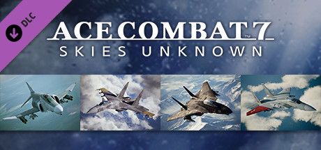 Clickable image taking you to the Steam store page for the F-4E Phantom II + 3 Skins DLC for Ace Combatâ„¢ 7: Skies Unknown