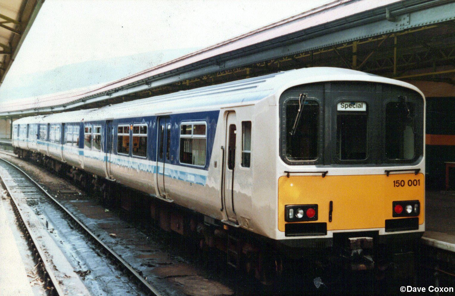 Image showing 150001 in Cardiff Queen Street Station