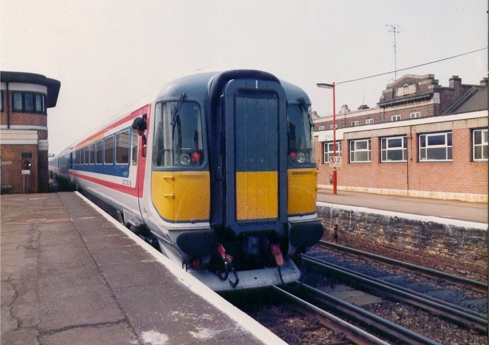 Image showing a Class 442 EMU leaving Woking