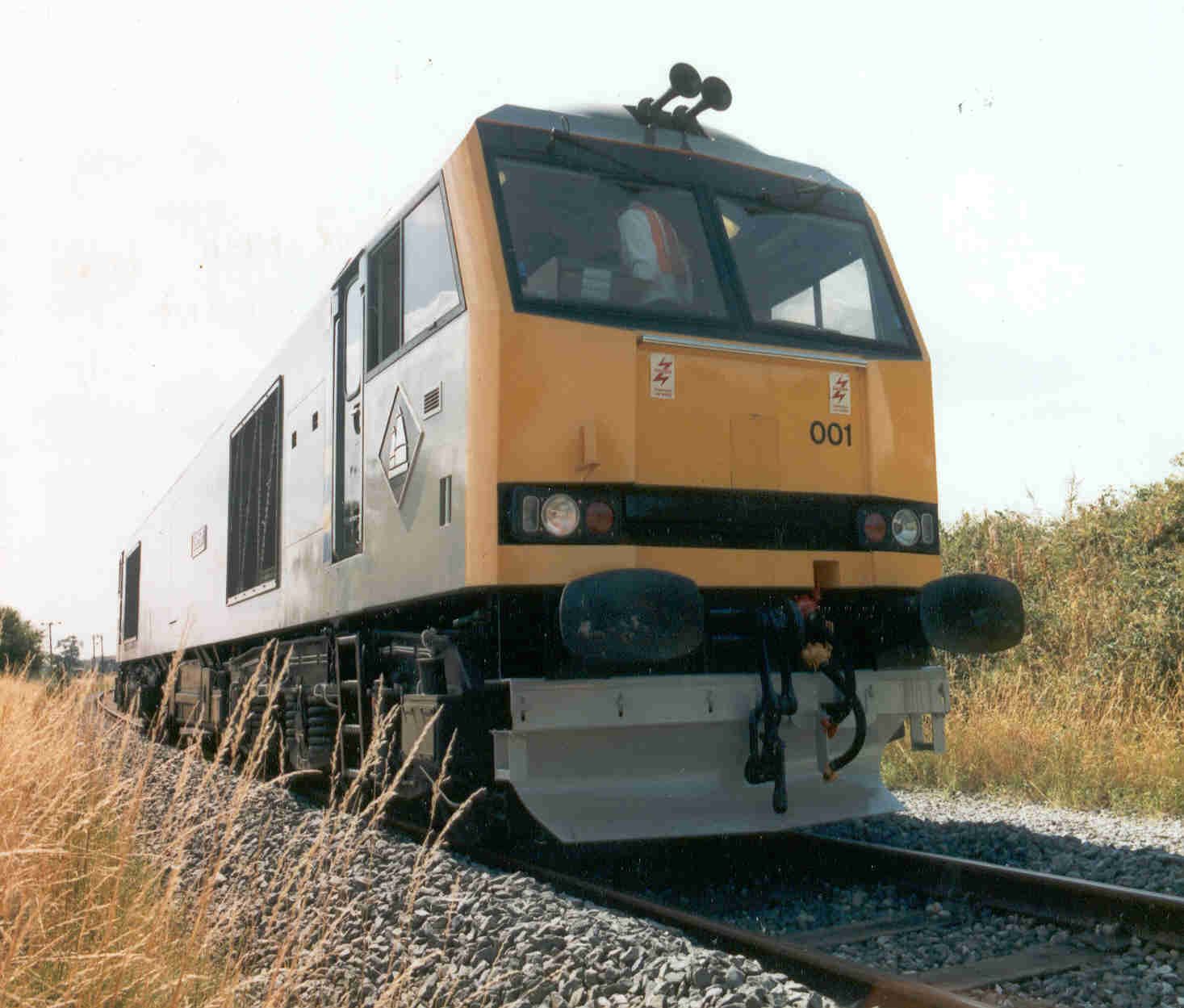 Image showing 60001 at the Old Dalby test track in 1990