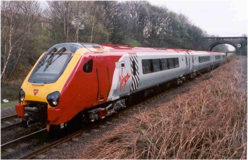 Image showing 221106 at Calder Bridge Jcn. between Crofton and Wakefield Kirkgate en route to Edinburgh in the summer of 2002