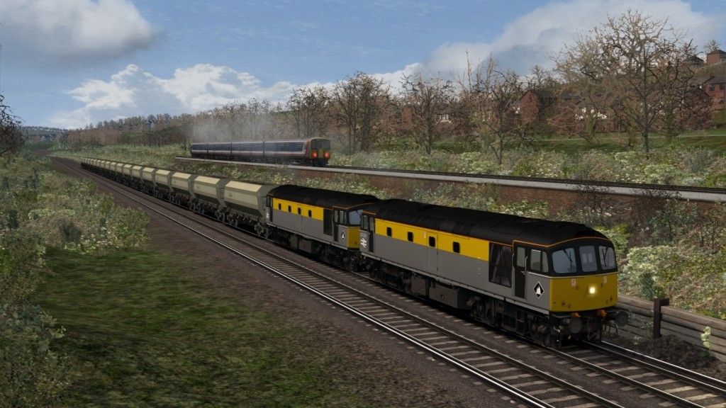 Image showing screenshot of a Class 33 locomotive as seen in the Armstrong Powerhouse Class 33 Pro Sound Pack