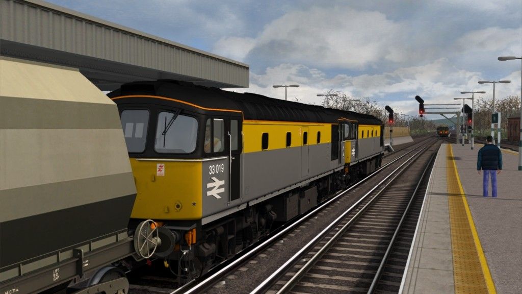 Image showing screenshot of a Class 33 locomotive as seen in the Armstrong Powerhouse Class 33 Pro Sound Pack