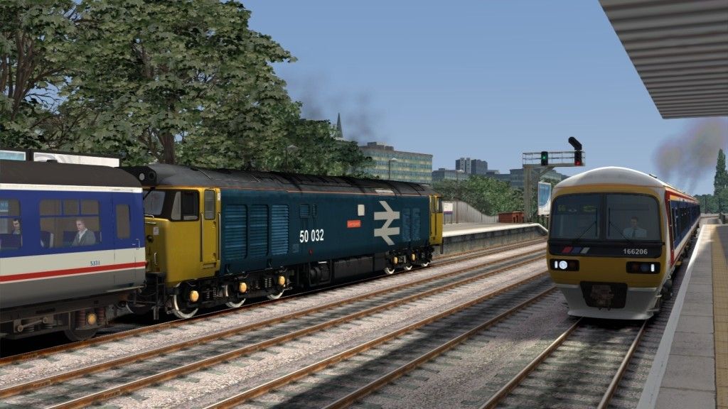 Image showing screenshot of a Class 50 locomotive as seen in the Armstrong Powerhouse Class 50 Pro Sound Pack
