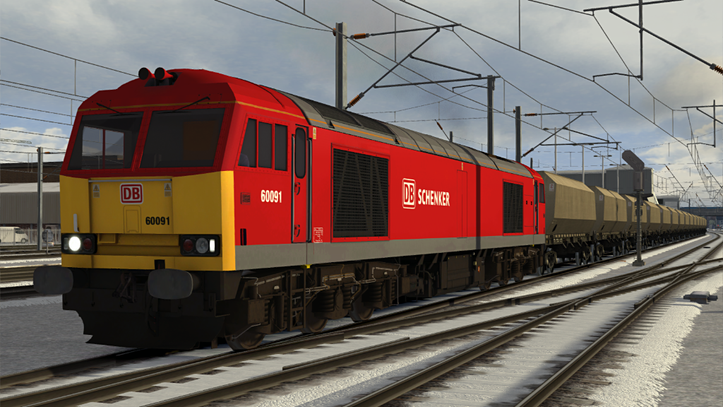 Image showing screenshot of a Class 60 locomotive as seen in the Armstrong Powerhouse Class 60 Pro Sound Pack