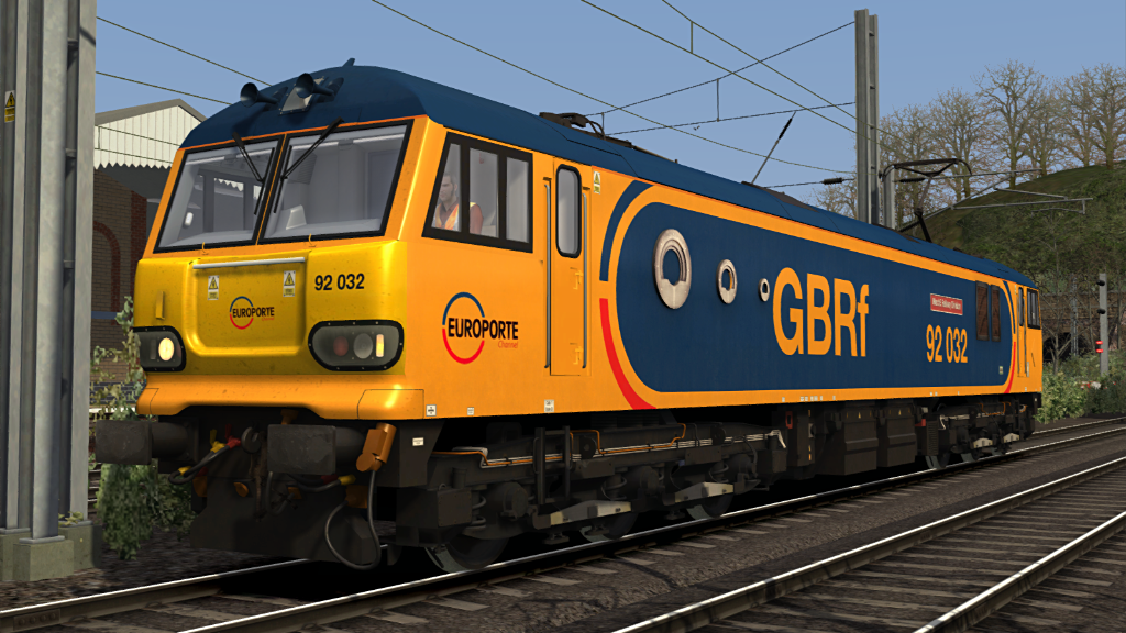 Image showing screenshot one of the liveries seen in the Armstrong Powerhouse Class 92 Sound Pack