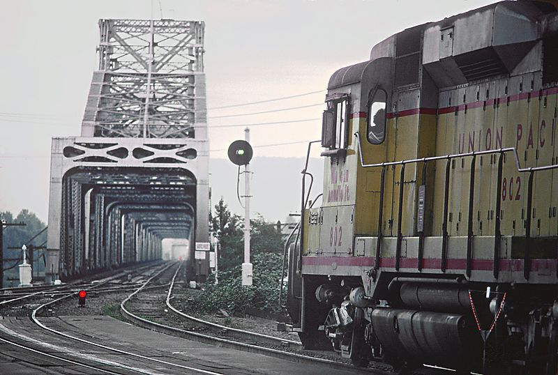 Image showing a Union Pacific liveried EMD GP30 locomotive